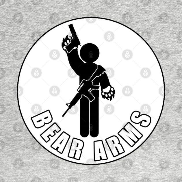 Bear Arms by  The best hard hat stickers 